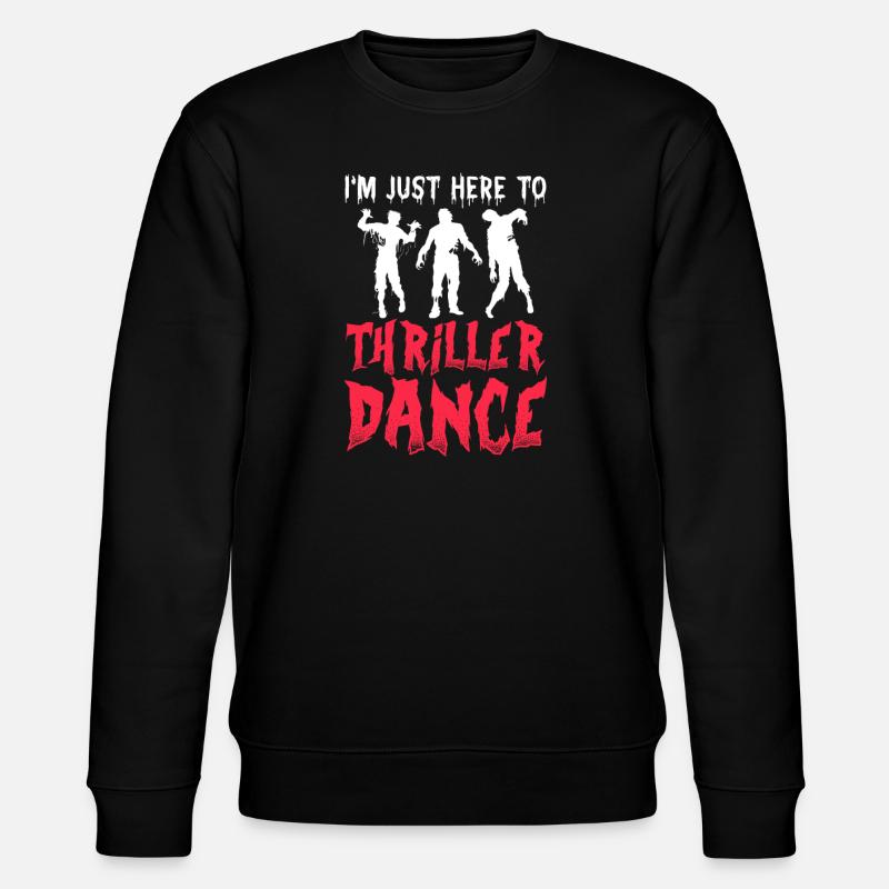 Zombie Zombie-Jäger Zombieapokalypse Geschenk - Stanley/Stella Unisex Bio-Sweatshirt CHANGER  - Schwarz