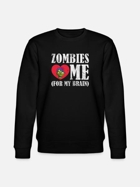 Zombie - Stanley/Stella CHANGER Unisex Organic Sweatshirt - black