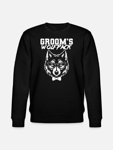 Bachelor bachelor party - Stanley/Stella CHANGER Unisex Organic Sweatshirt - black