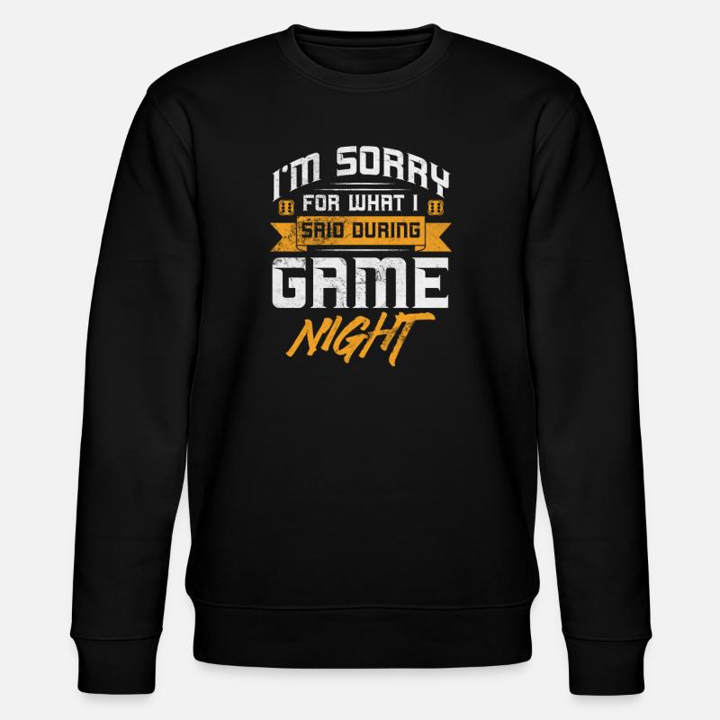 Jeu - Sweat bio CHANGER Stanley/Stella Unisexe - noir