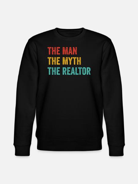 Realtor - Stanley/Stella CHANGER Unisex Organic Sweatshirt - black