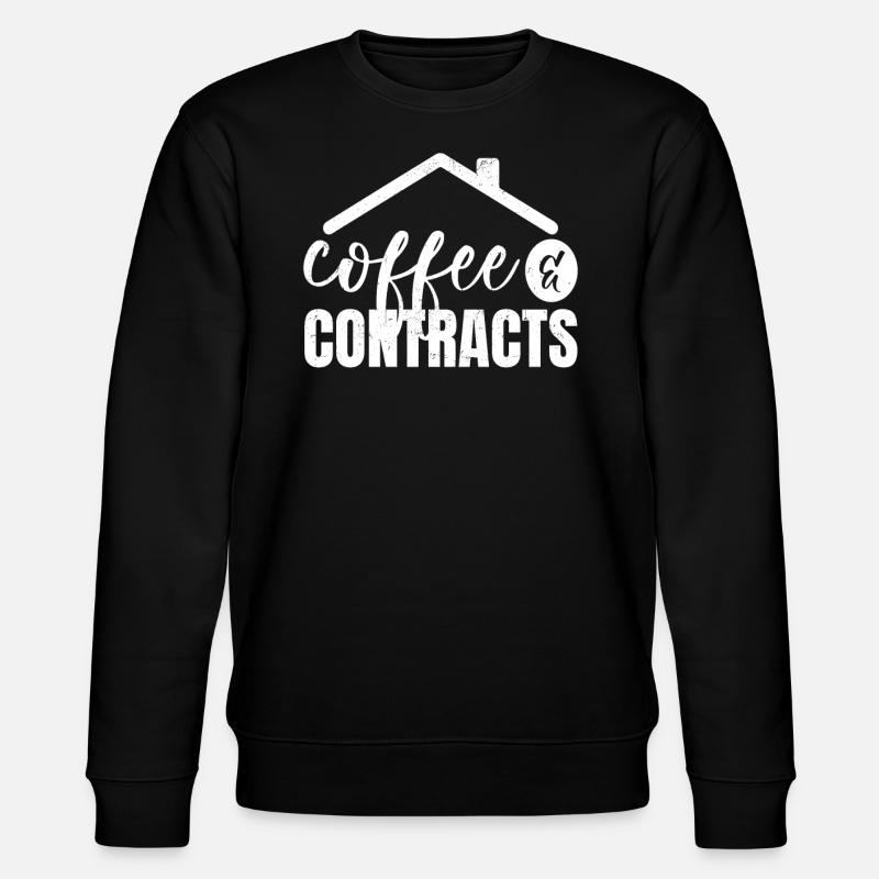 Agent immobilier - Sweat bio CHANGER Stanley/Stella Unisexe - noir