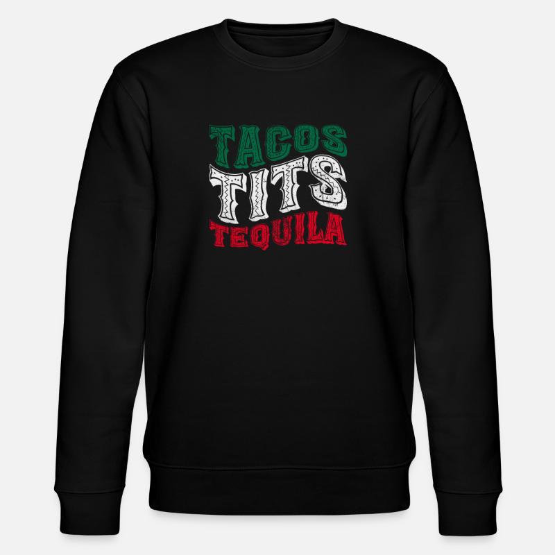 Tequila - Stanley/Stella CHANGER Unisex Organic Sweatshirt - black