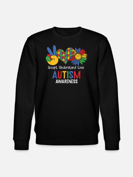 Autisme - Sweat bio CHANGER Stanley/Stella Unisexe - noir