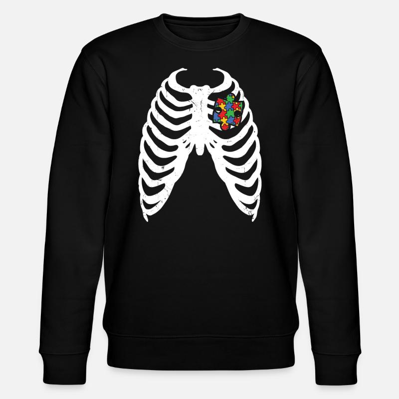 Autism - Stanley/Stella CHANGER Unisex Organic Sweatshirt - black