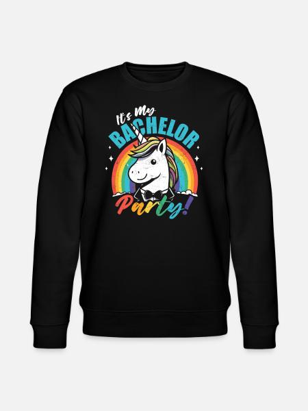 Bachelor bachelor party - Stanley/Stella CHANGER Unisex Organic Sweatshirt - black