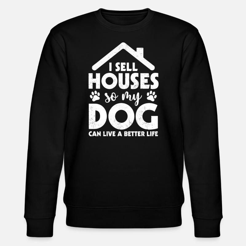 Agent immobilier - Sweat bio CHANGER Stanley/Stella Unisexe - noir