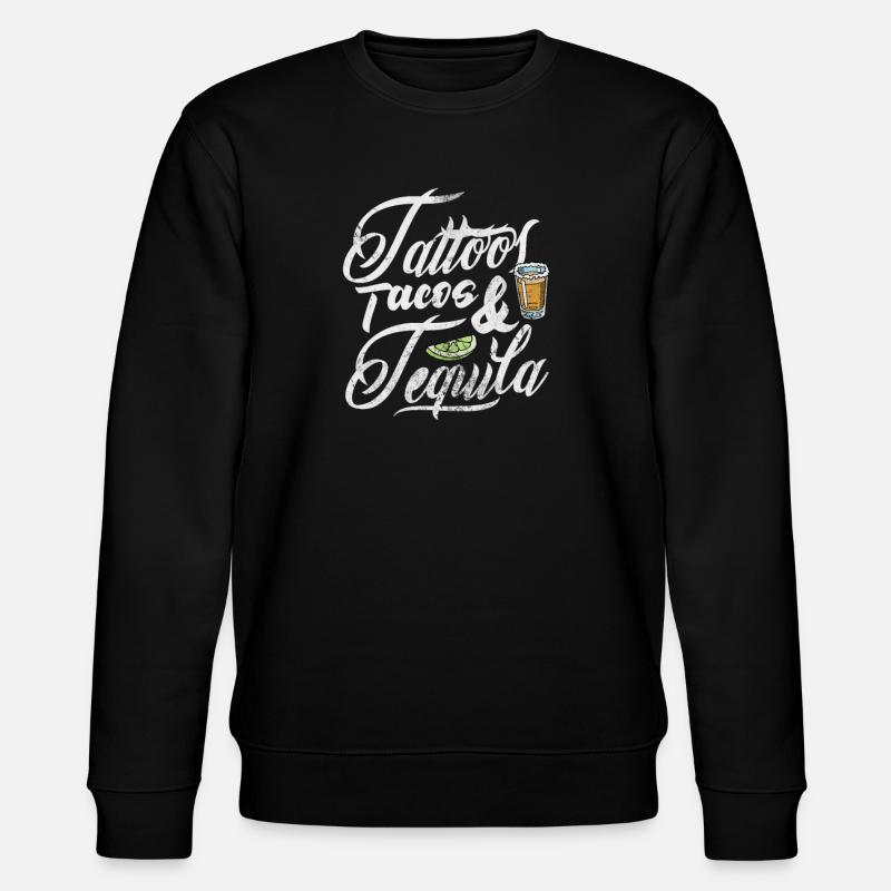 Tequila - Stanley/Stella CHANGER Unisex Organic Sweatshirt - black