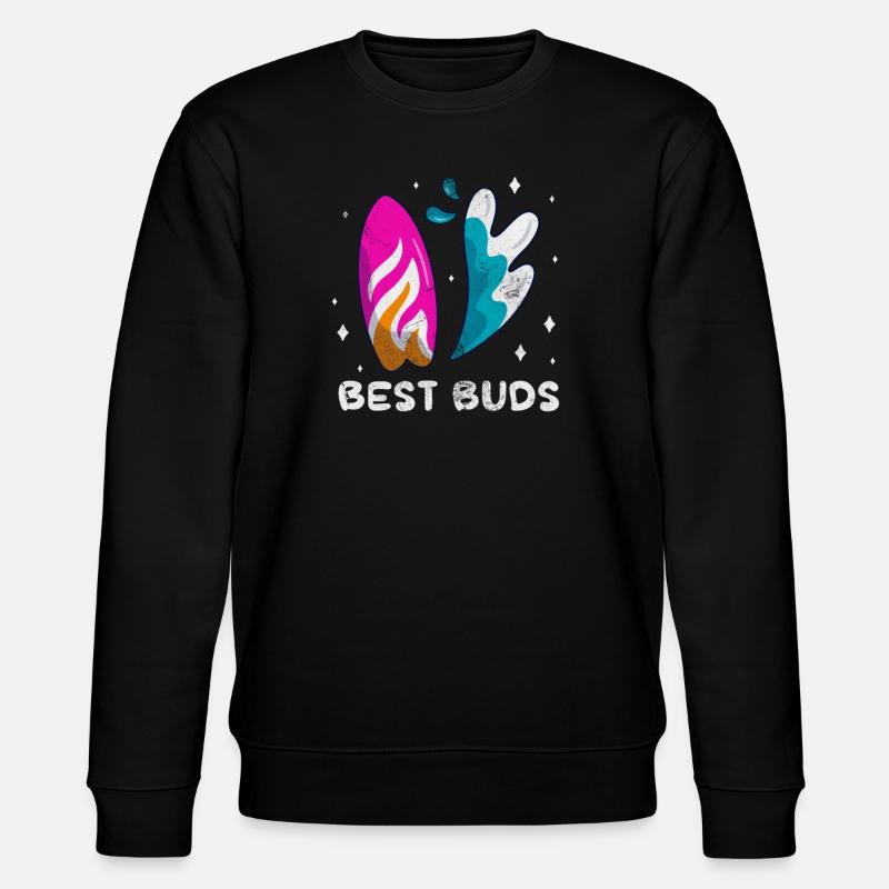 Wakeboard - Sweat bio CHANGER Stanley/Stella Unisexe - noir