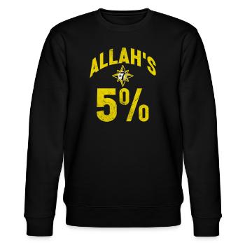 Muslim - Stanley/Stella Unisex Bio-Sweatshirt CHANGER  - Schwarz - Vorne - Nik (191cm) & Marisol (170cm)