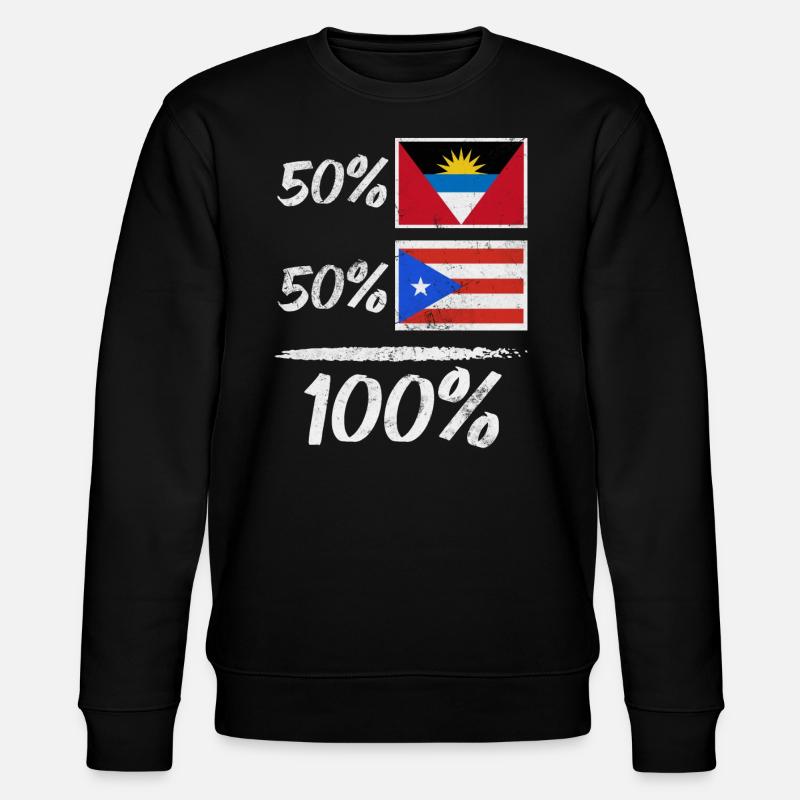 Antigua - Sweat bio CHANGER Stanley/Stella Unisexe - noir