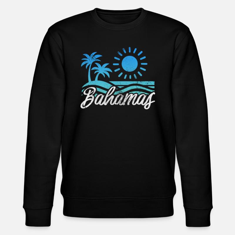 Bahamas - Stanley/Stella Unisex Bio-Sweatshirt CHANGER  - Schwarz