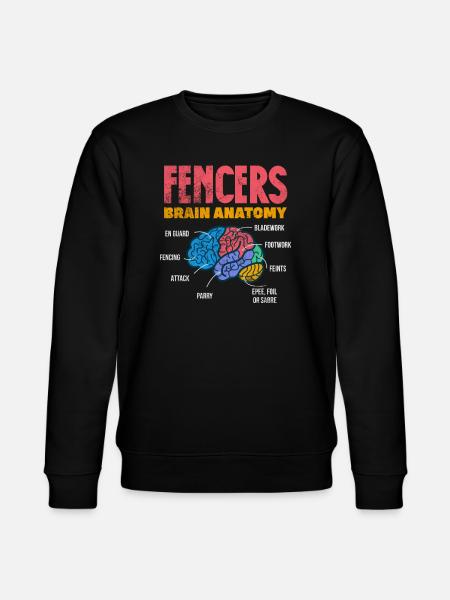 Fencing - Stanley/Stella CHANGER Unisex Organic Sweatshirt - black