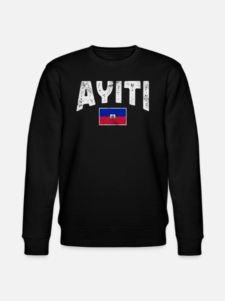 Haiti - Stanley/Stella CHANGER Unisex Organic Sweatshirt - black