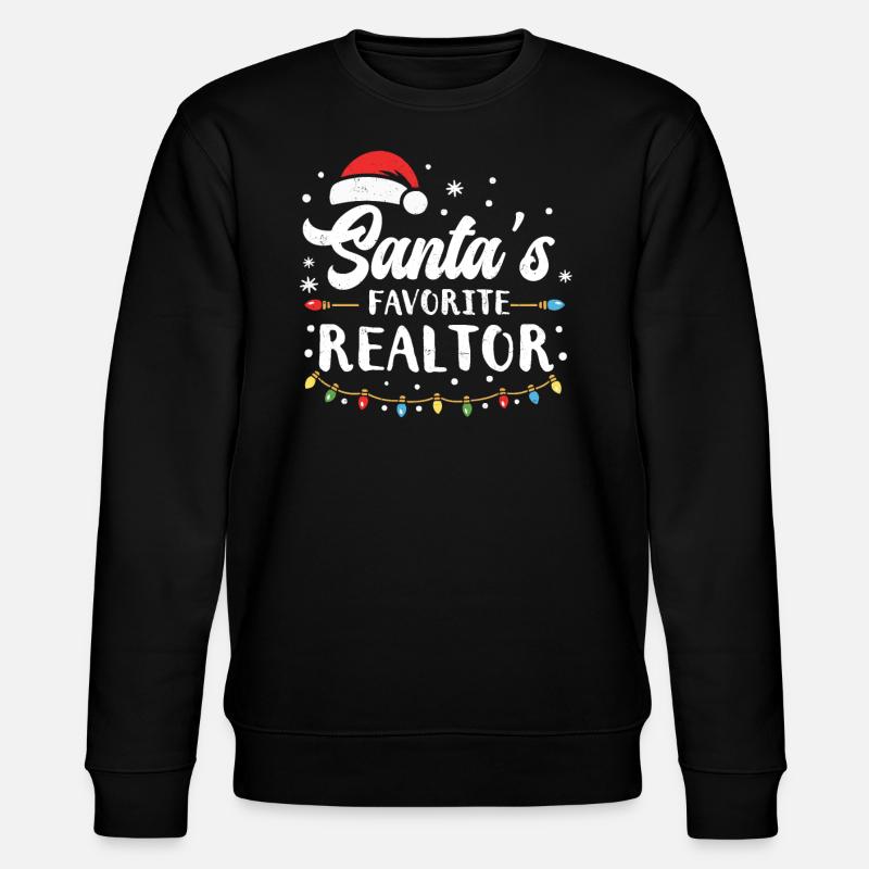 Realtor - Stanley/Stella CHANGER Unisex Organic Sweatshirt - black