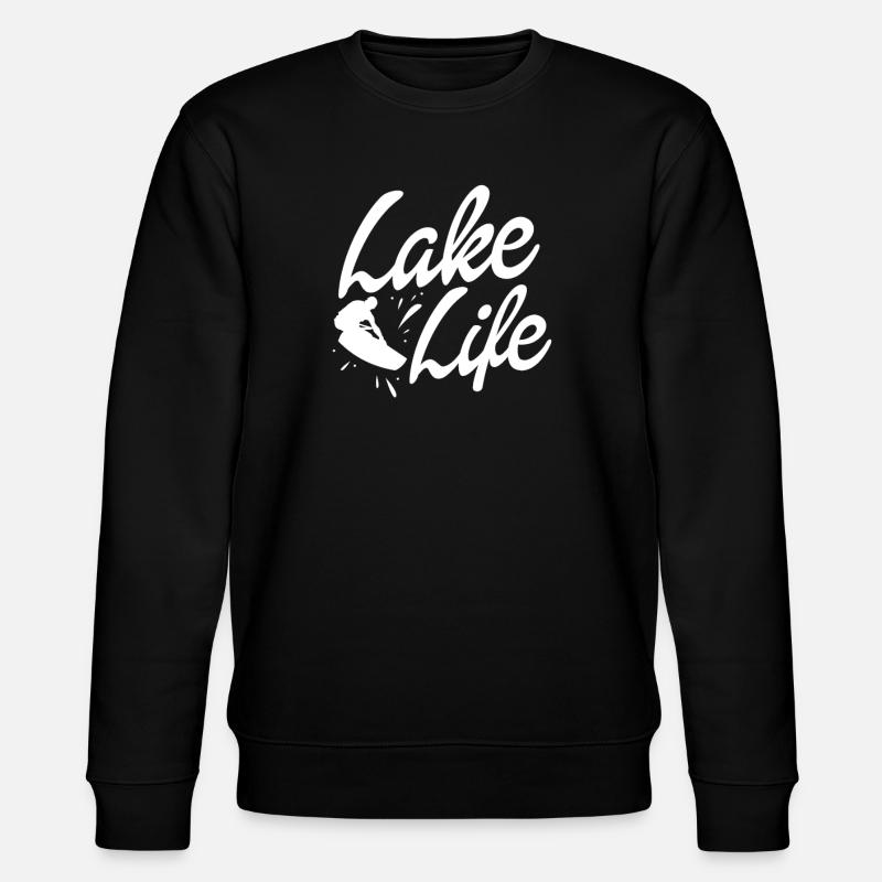 Wakeboard Wakeboarder Wakeboarding Gift - Stanley/Stella CHANGER Unisex Organic Sweatshirt - black
