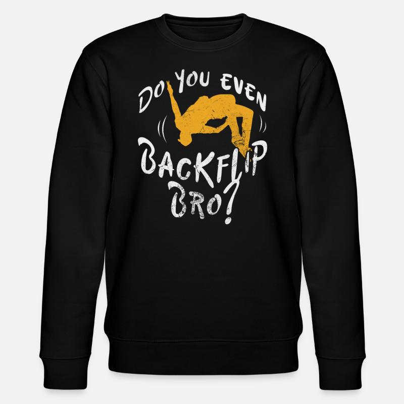 Backflip - Stanley/Stella CHANGER Unisex Organic Sweatshirt - black