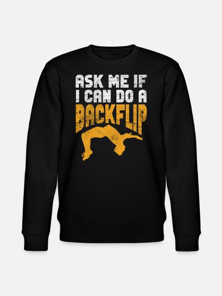 Backflip - Stanley/Stella CHANGER Unisex Organic Sweatshirt - black
