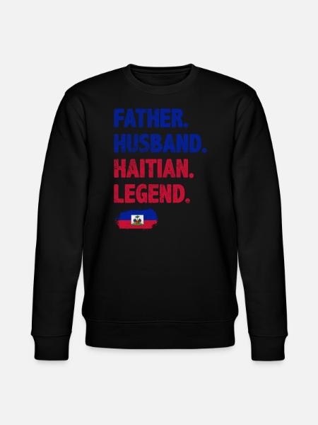 Haiti - Stanley/Stella CHANGER Unisex Organic Sweatshirt - black