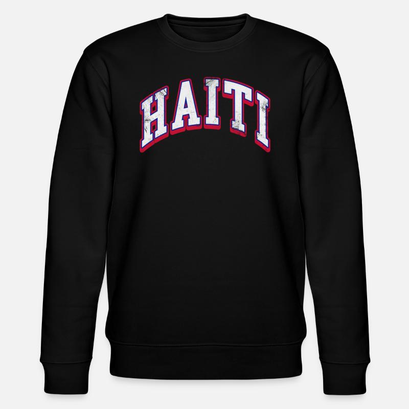 Haïti - Sweat bio CHANGER Stanley/Stella Unisexe - noir