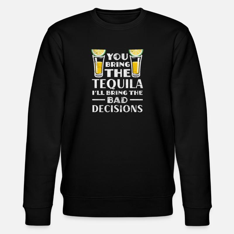 Tequila - Stanley/Stella CHANGER Unisex Organic Sweatshirt - black