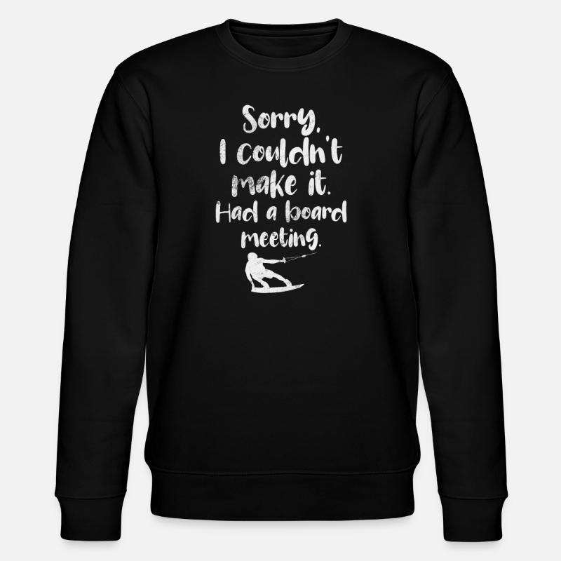 Wakeboard - Stanley/Stella Unisex Bio-Sweatshirt CHANGER  - Schwarz