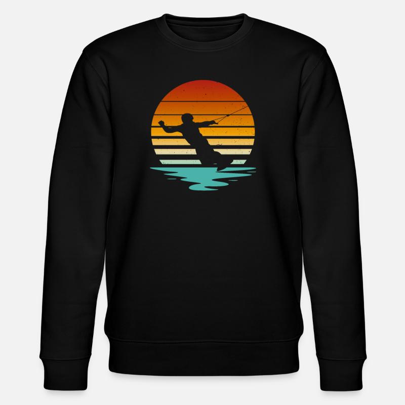 Wakeboard Wakeboarder Wakeboarding Gift - Stanley/Stella CHANGER Unisex Organic Sweatshirt - black