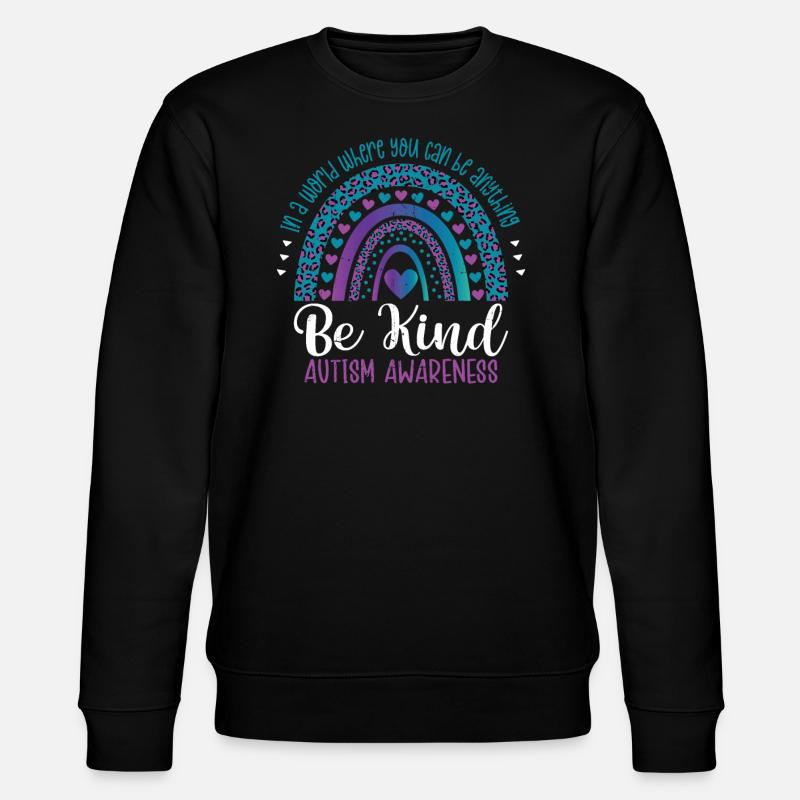Autismus - Stanley/Stella Unisex Bio-Sweatshirt CHANGER  - Schwarz