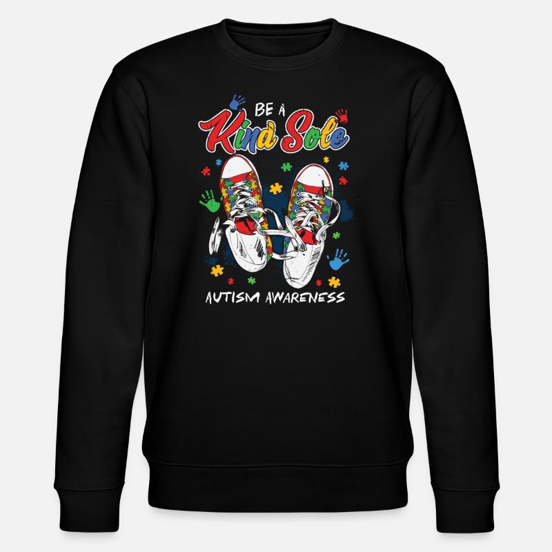 Autisme - Sweat bio CHANGER Stanley/Stella Unisexe - noir