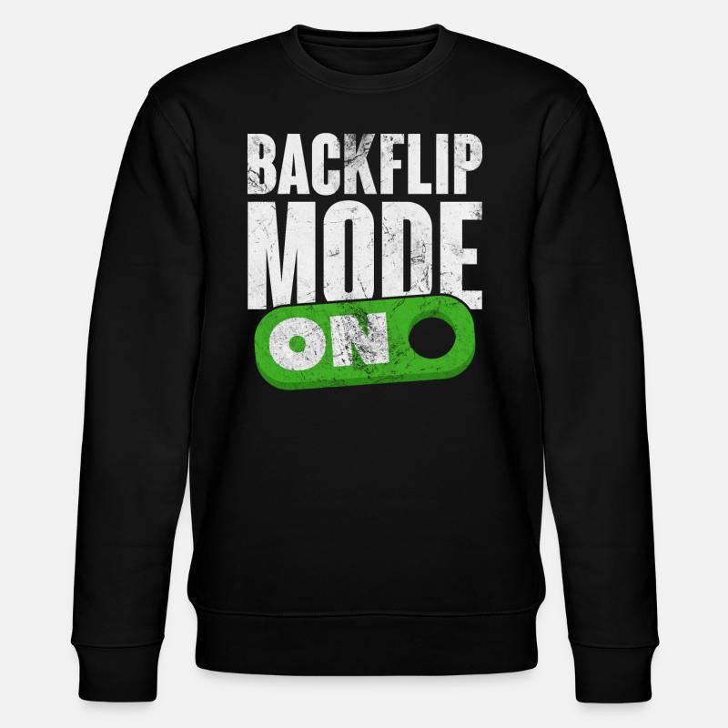 Backflip - Stanley/Stella CHANGER Unisex Organic Sweatshirt - black