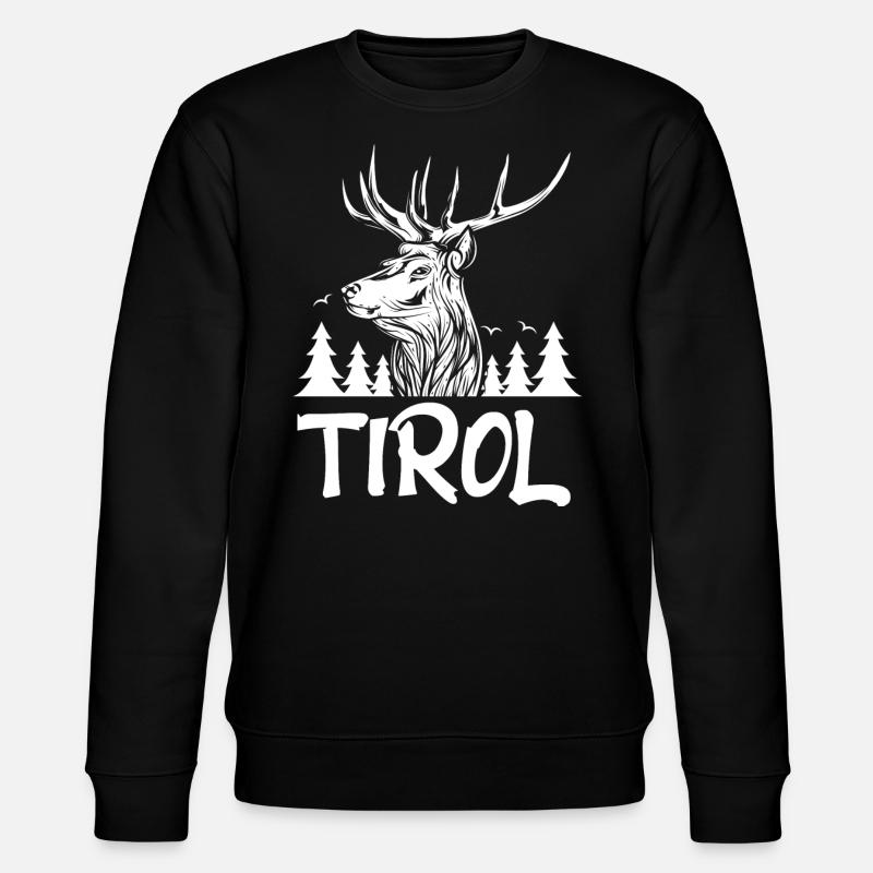 Tyrol - Stanley/Stella CHANGER Unisex Organic Sweatshirt - black