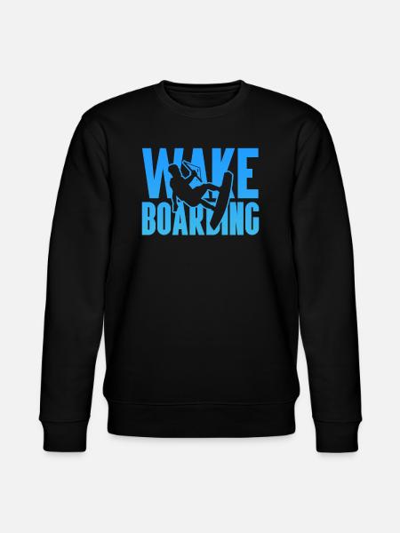 Wakeboard Wakeboarder Wakeboarding Gift - Stanley/Stella CHANGER Unisex Organic Sweatshirt - black