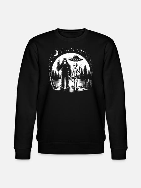 Alien - Stanley/Stella CHANGER Unisex Organic Sweatshirt - black