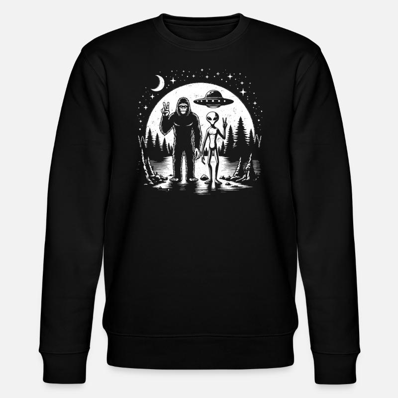 Étranger - Sweat bio CHANGER Stanley/Stella Unisexe - noir