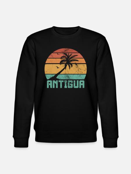 Antigua - Stanley/Stella CHANGER Unisex Organic Sweatshirt - black
