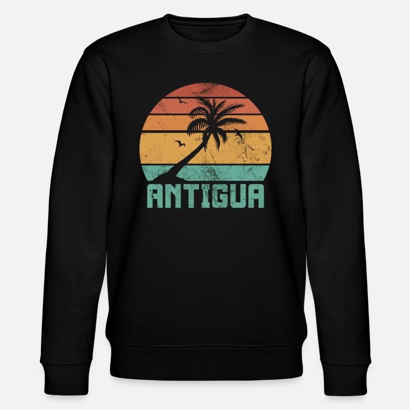 Antigua - Stanley/Stella Unisex Bio-Sweatshirt CHANGER - Schwarz