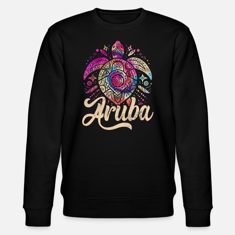 Aruba - Stanley/Stella Unisex Bio-Sweatshirt CHANGER - Schwarz