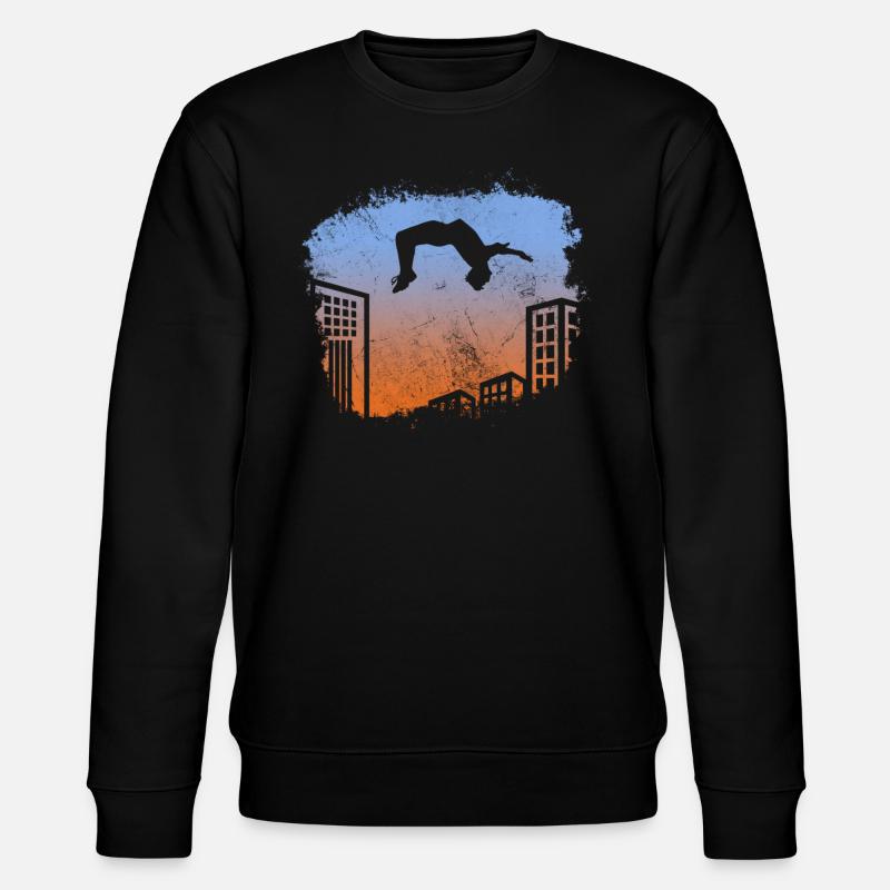 Backflip - Stanley/Stella Unisex Bio-Sweatshirt CHANGER  - Schwarz