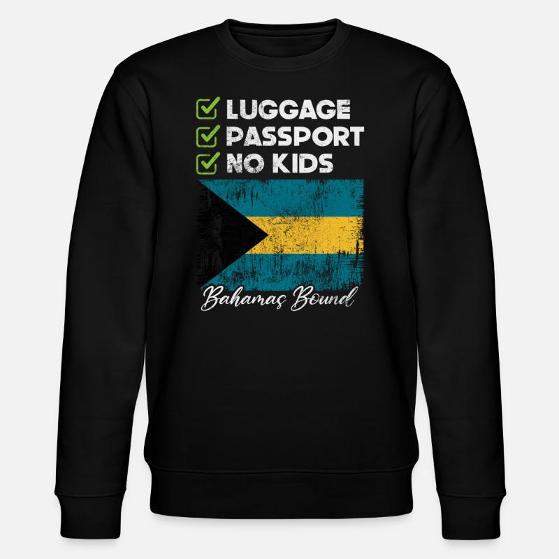 Bahamas - Sweat bio CHANGER Stanley/Stella Unisexe - noir