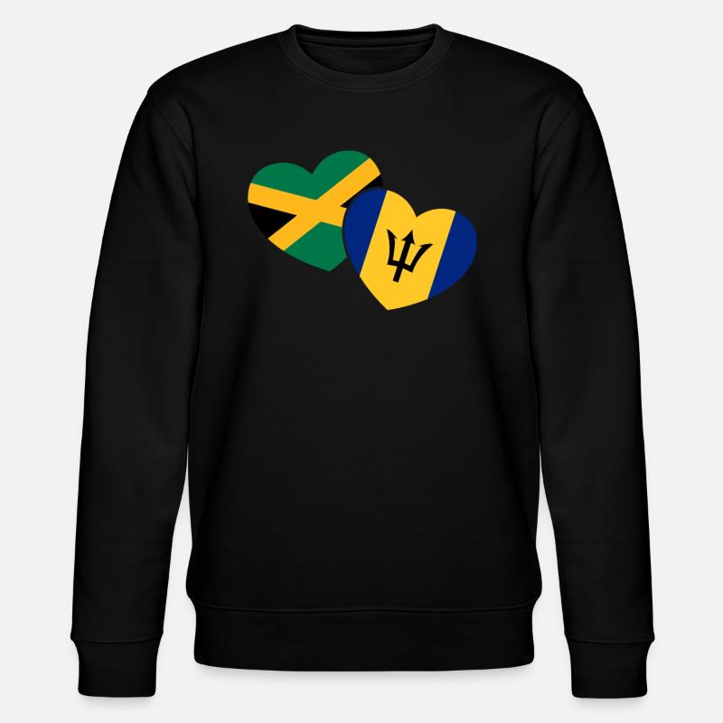 Barbade Caraïbes Bajan Holiday Gift - Sweat bio CHANGER Stanley/Stella Unisexe - noir