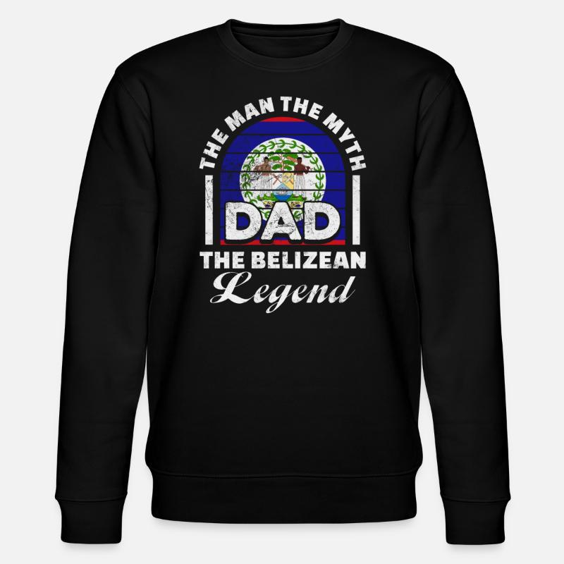 Belize - Stanley/Stella Unisex Bio-Sweatshirt CHANGER  - Schwarz