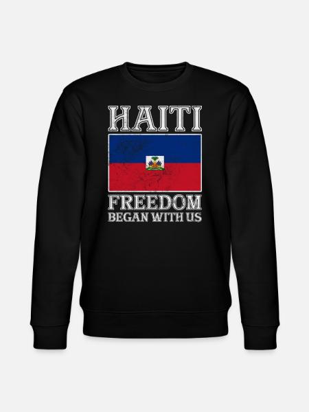Haiti - Stanley/Stella CHANGER Unisex Organic Sweatshirt - black