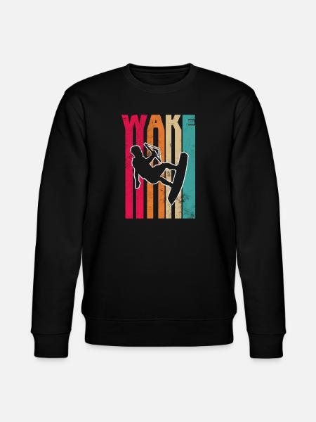 Wakeboard - Sweat bio CHANGER Stanley/Stella Unisexe - noir