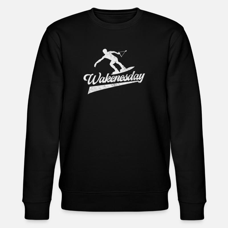 Wakeboarding - Stanley/Stella CHANGER Unisex Organic Sweatshirt - black