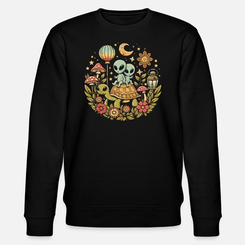 Alien - Stanley/Stella CHANGER Unisex Organic Sweatshirt - black