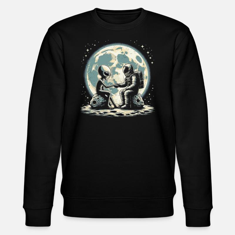 Alien - Stanley/Stella CHANGER Unisex Organic Sweatshirt - black