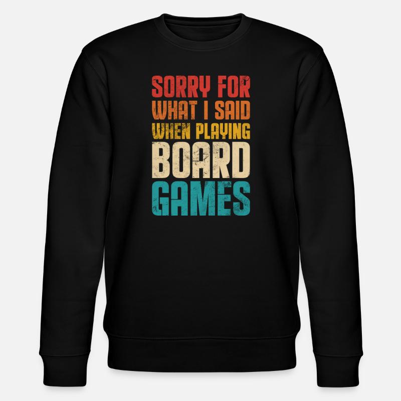 board game - Stanley/Stella CHANGER Unisex Organic Sweatshirt - black