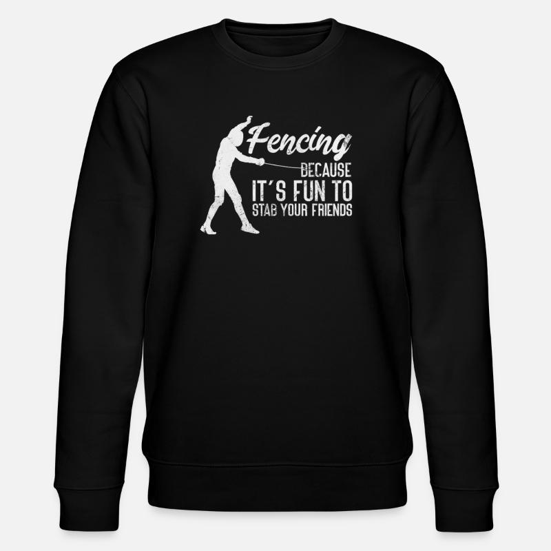 escrime - Sweat bio CHANGER Stanley/Stella Unisexe - noir