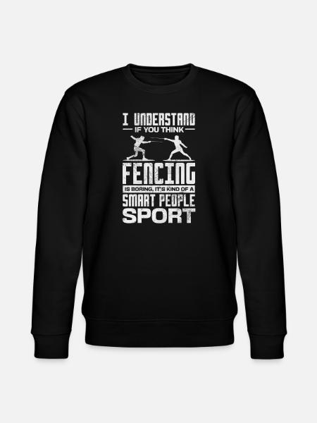 Fencing - Stanley/Stella CHANGER Unisex Organic Sweatshirt - black