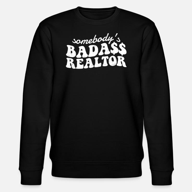Realtor - Stanley/Stella CHANGER Unisex Organic Sweatshirt - black